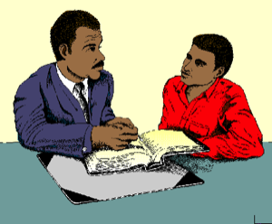 [Tutor with Student]