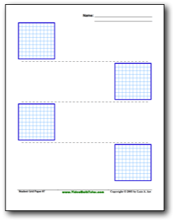 [Sample Image, Student Grid Paper]