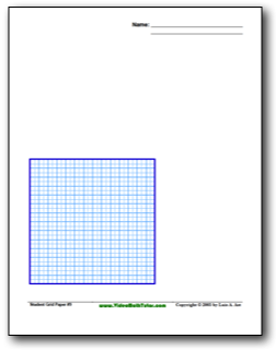 [Sample Image, Student Grid Paper]