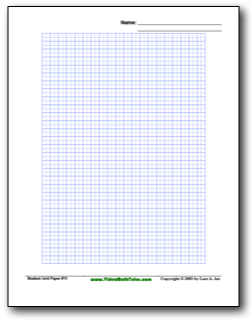 [Sample Image, Student Grid Paper]