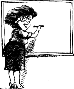 [Teacher at Board]
